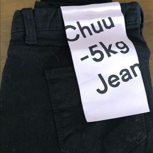 Chuu -5kg black skinny jeans